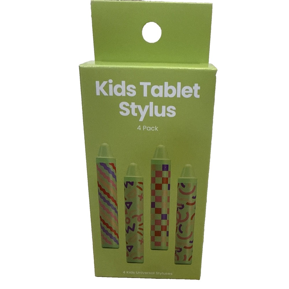 4‎ Pack Kids Tablet Stylus for Touch Screens Kids Smart Watch Tablet iPad etc